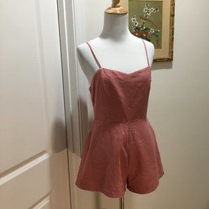 Forever 21 Linen Romper